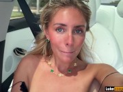 English Slut Bonnie Blue Picked Up And Fucked While Car Drives Itself 2/16