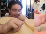 Muscular College Student Eats, Fucks, and Creampies his Tantally 2/16