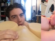 Muscular College Student Eats, Fucks, and Creampies his Tantally 3/16