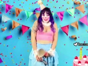 kute clown pees + cums for your birthday