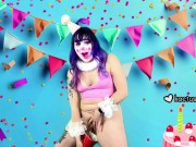 kute clown pees + cums for your birthday - Screenshot 8 of 16 - Hairy Pussy