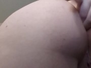 Fingering my asshole and cumming 10/16