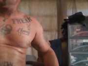 I stroke my cock and and edge while I am watching porn 1/16