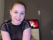 Montsnasvibe's Step Sister Jerked Me Off With Her Feet But Couldn't Hold It In And Started Jumping 3/16