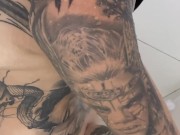 Banho delicioso de uma  querendo pau na bucetinha... 4/16