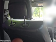 I Made My UBER Driver Touch Me - He Parked Up and Made Me CUM Licking Me in the Backseat 10/16