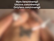 Squirt debout je finis très trempée 2/16