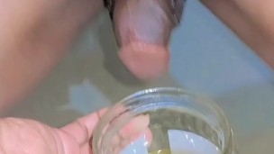 Sissy penis only allowed to piss only then lock it again as it's useless