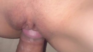 4k Juicy tight pussy makes BBC disappear