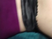 A quickie! Before her husband arrived. What a nice ass my neighbor has. 15/16