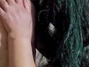 خمسينية مشهوره في الروتين اليومي يتسرب لها في شقه مفروشة حبيبها العشريني 9/16