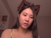Getting On Knees Three Times Per Day and Entering A Den of Pussy - Cute Asian Girl ASMR - Daniel 4-6 8/16