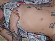 CREAMPIE POV Fucking my GF tiny pussy and CUM IN HER PUSSY 10/16