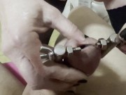 THE MISTRESS SPREADS MY DICK DUKE AND TORTURES ME 13/16