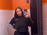 Ebony with waxed stick cum 5/16