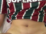 Brazillian soccer fan getting hard missionary fuck 10/16