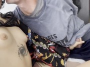 Me puse traviesa  y empecé a distraer a mi novio mientras editaba el video POV 4/16