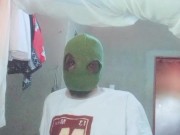 He oils and massages his BBC 🍆💦 when mom is not there waiting for stepsister 😞 12/16