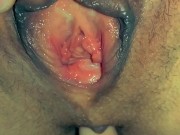 Mature wife's ass and holes close up 2/16