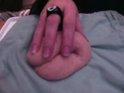 playing with a very soft and limp fake cock [no audio] 15/16