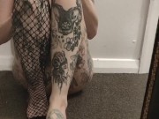 Taking off fishnets 12/16