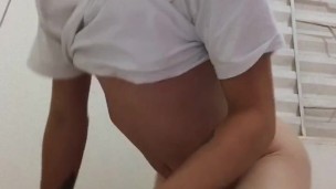 Home Alone and Horny – Stroking for Your Eyes Only