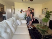 Mom hires a stripper so teen pretends like she hired him instead 4/16