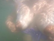 Trying our action cam at a beautyful mexican beach