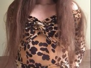 POV JOI Хочу отсосать твою сперму! Сжимаю свои маленькие красивые сиськи и соски! - Screenshot 1 of 16 - Stockings