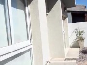 naked outside the house 11/16