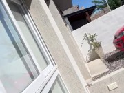 naked outside the house 2/16