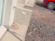 naked outside the house 3/16