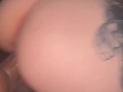 White Teen Queefing & Creaming on BBC 8/16