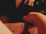 Kitten plays with rose 16/16