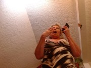 1236 Giantess Dawn accidently turned her tiny into a ButtPlug! Now what will she do? 2/16