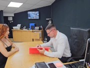 My new sexy secretary shows me what her ass can do 1/16