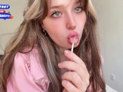 18 BRAIN MELT virgin... did THIS to lollipop 💗PERFECT CREAMY PUSSY 2/16