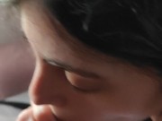 Pompino con sborra in bocca 💦 1/16