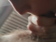 Pompino con sborra in bocca 💦 3/16