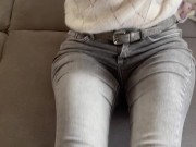 Je reçois son sperme sur mes petits seins après l avoir sucé 3/16