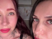 Goddess Esluna Love and I will mesmerize you with our piercing green eyes gaze 6/16