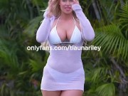 Blonde Hot Girl Big Ass - Erotic Cheeks Out Sexy! 7/16