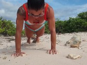 Pumped at the Beach… Muscles You’ll Beg to Worship WATCH THE FULL VIDEO ON C4S 5/16