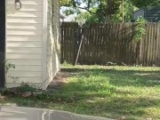 Playing with my nipples in broad daylight 12/16