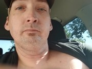 Playing with my nipples in broad daylight 9/16