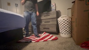 VIDEO SOLD!!! Furry Wolf Boyfriend found your flag porn and came to help you indulge~