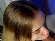 A HUGE COCK FOR MY STEPSISTER. SCHOOLGIRL GIVES A BLOWJOB WHILE HER PARENTS ARE OUT OF THE HOUSE 16/16