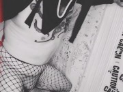 Ghostface Masturbating in Shower Horror Porn