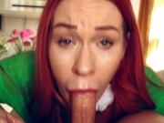 Step sister gives divine morning blowjob 14/16