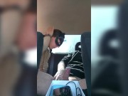 A MAN FRYING HIS WIFE WHILE PEOPLE AROUND ARE FRYING MEAT 12/16